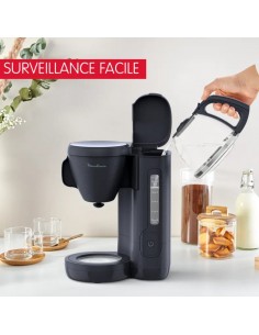 cafetière bleu nuit moulinex maintien au chaud 30 minutes 2