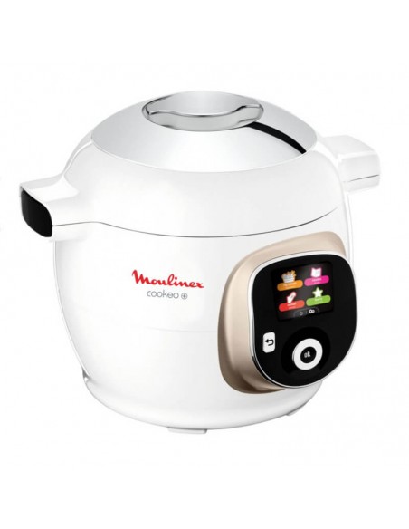 Cookeo MOULINEX CE85BA10 blanc 6 Litres connecté et cuisson sous pression