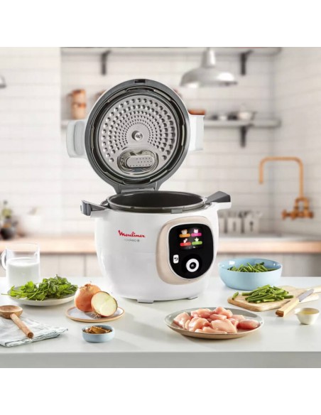 Autocuiseur Moulinex programmable avec départ différé facile