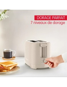 Grille-pain sécurisé bouton arrêt et poignée surélévation pratique 2