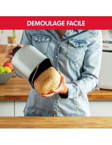 Machine à pain Moulinex 3 niveaux de dorage et maintien au chaud