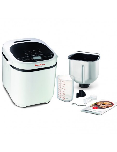 Machine à pain multifonction Moulinex cuisson pain blanc et complet