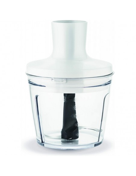 Mixeur hachoir Moulinex blanc idéal pour cuisine rapide