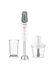Mixeur multifonction Moulinex DD6551EG avec hachoir 500 ml blanc
