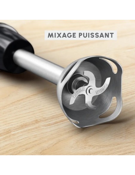 Mixeur domestique MOULINEX avec pied anti-éclaboussures