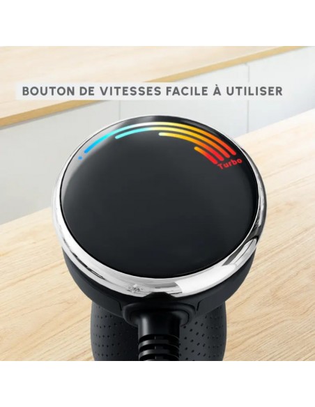 Blender MOULINEX 1000W pour soupes et smoothies