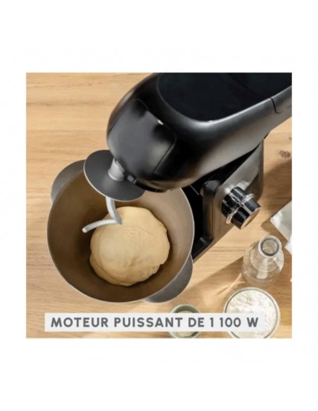 Robot pâtisserie multifonction 1100W Moulinex pour usage domestique