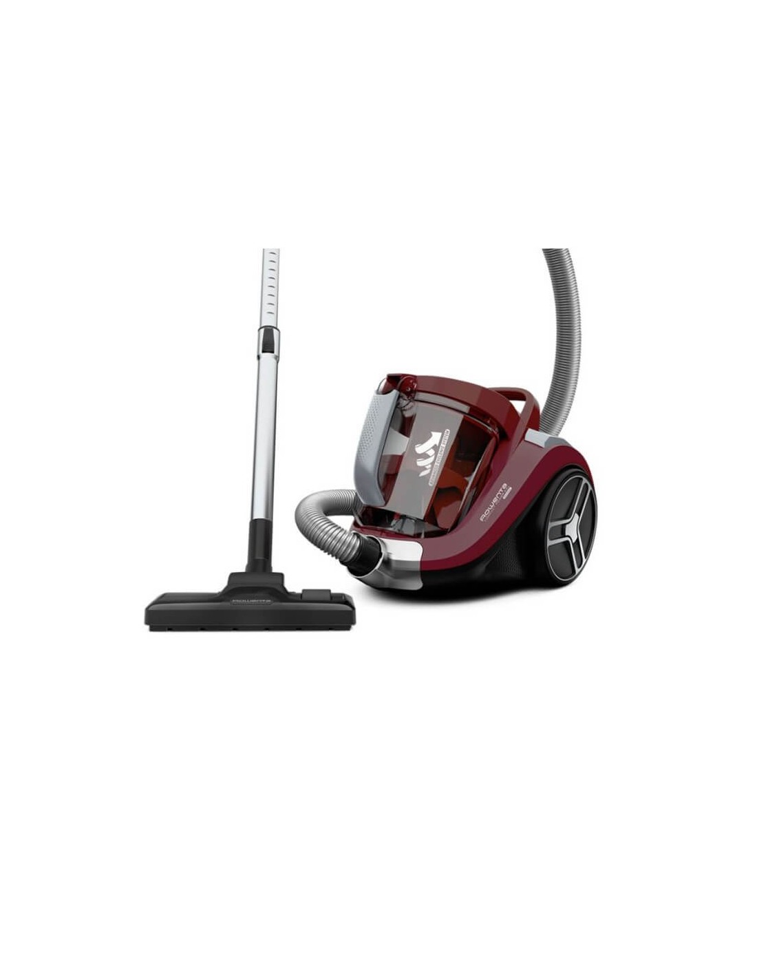 Aspirateur Sans Sac ROWENTA Compact Power XXL Rouge moderne et puissant