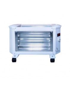 Chauffage maison Coala blanc avec bouton Marche/Arrêt