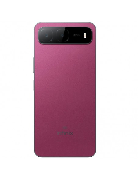 Design élégant du smartphone INFINIX Hot 60I Rouge Prune