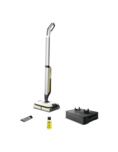 Balai électrique Karcher FC7 blanc avec réservoir pratique