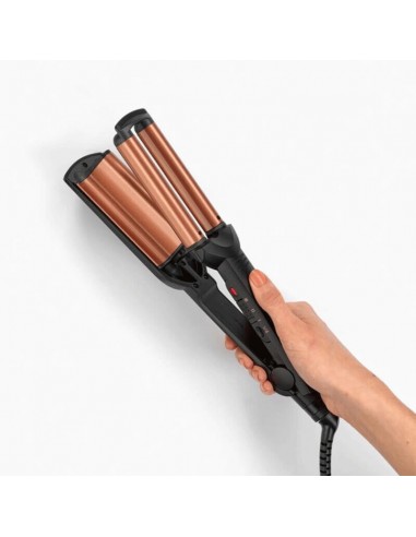 Appareil cheveux wavy Babyliss W2447E anti-frisottis céramique