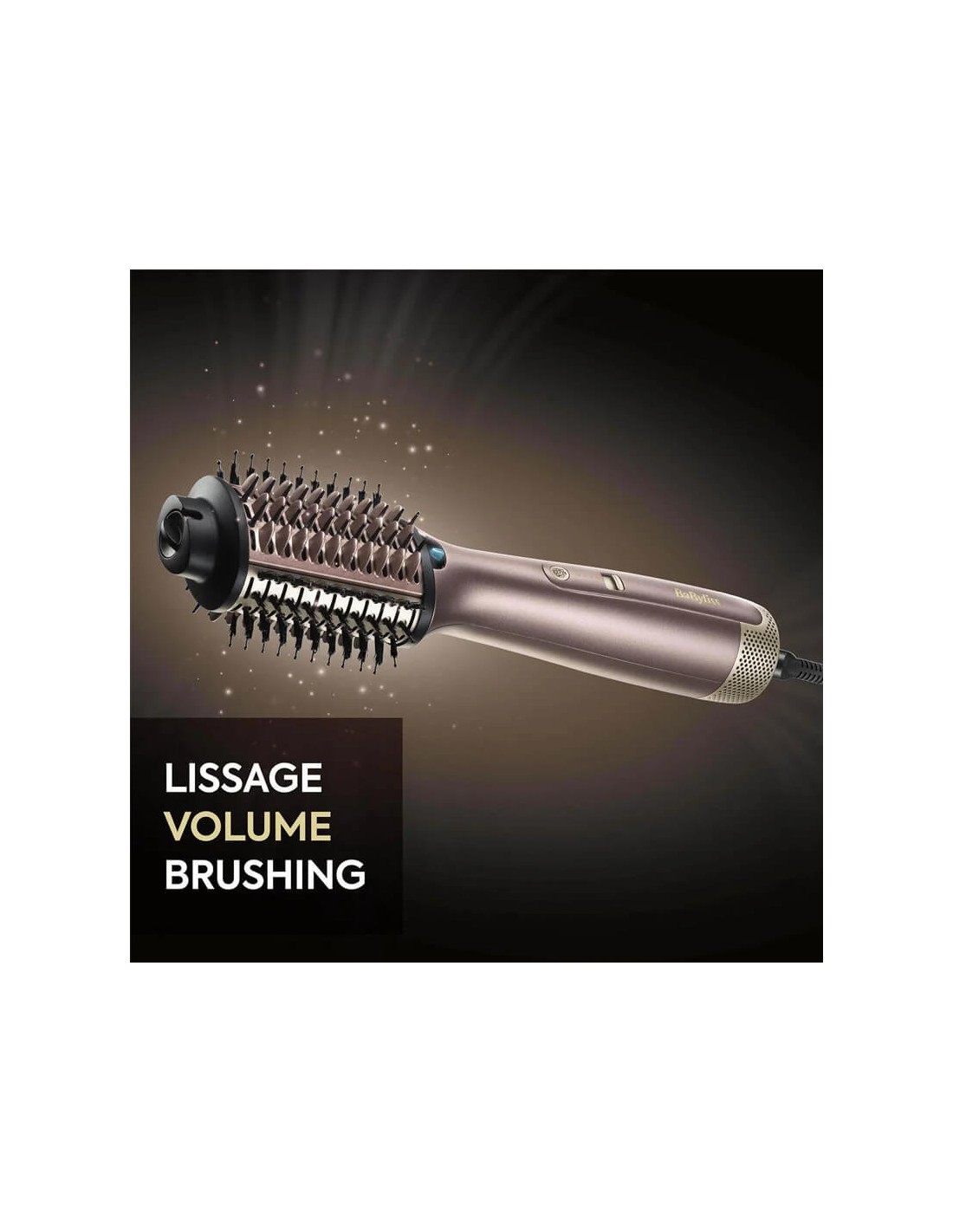 Brosse coiffante BaByliss ionique pour volume et brillance