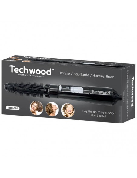 Brosse électrique TECHWOOD coiffure professionnelle simple
