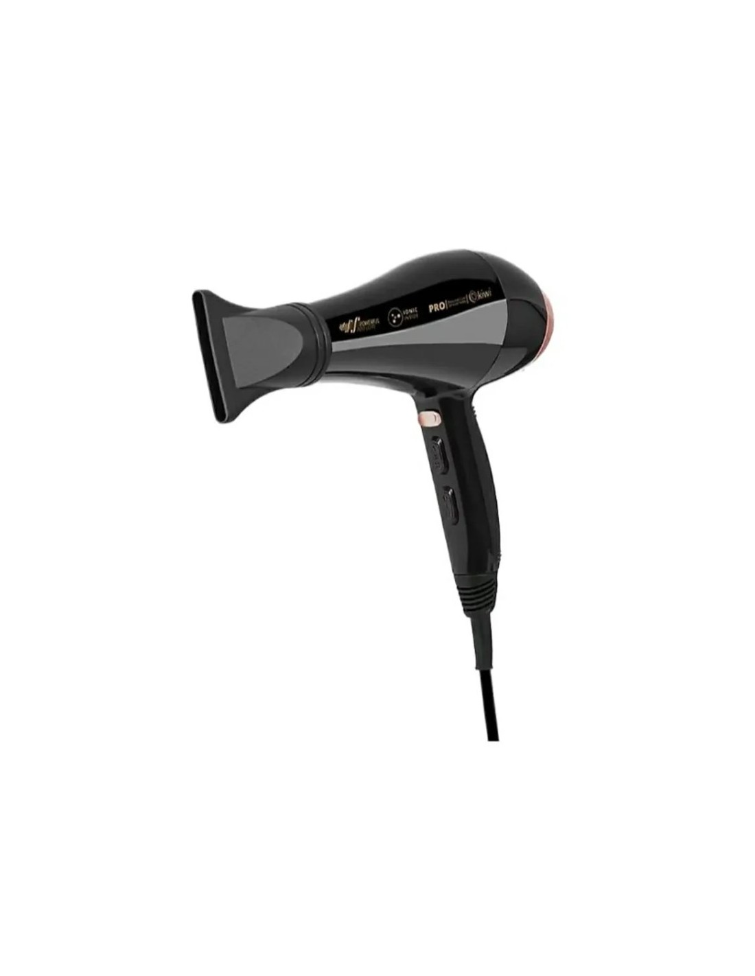 Sèche Cheveux Kiwi 2400W noir bronze puissant moteur AC