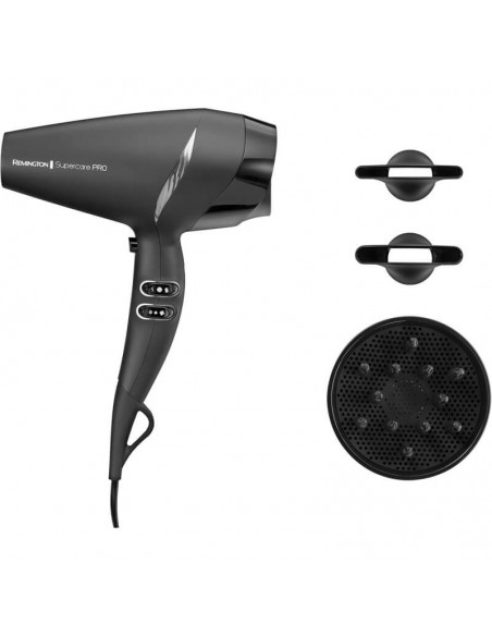 Remington Supercare Pro sèche cheveux noir design compact