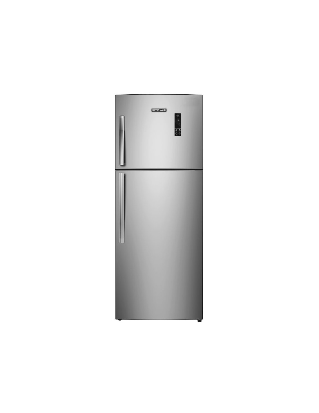 Réfrigérateur MAXWELL 470 litres design inox moderne NoFrost