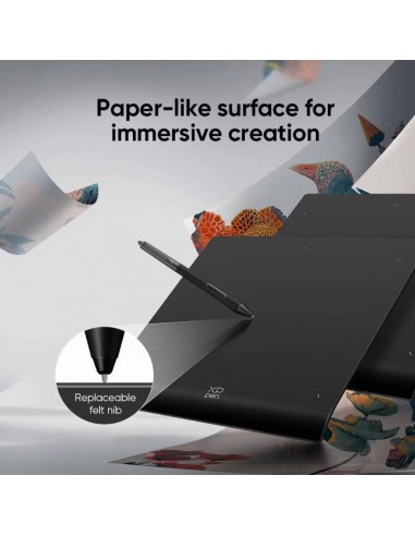 Tablette dessin numérique XP-PEN Deco Pro LW ergonomique