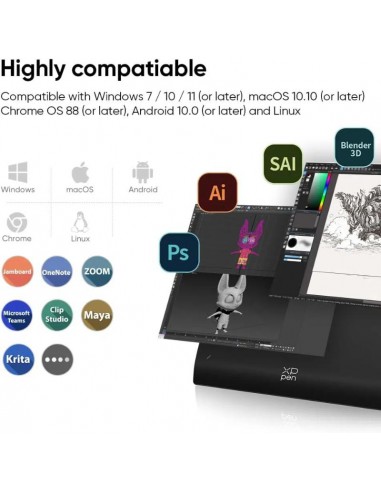 XP-PEN Deco Pro XLW Gen 2 idéale pour artistes et illustrateurs professionnels XP-PEN Deco Pro XLW Gen 2 idéale pour artistes et illustrateurs professionnels
