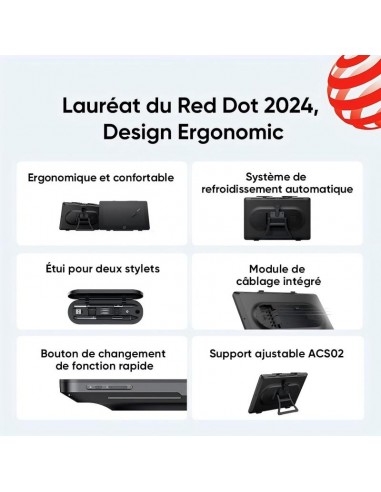 Tablette dessin numérique XP-PEN 24 pouces écran 4K