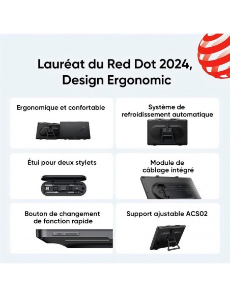 Tablette dessin numérique XP-PEN 24 pouces écran 4K