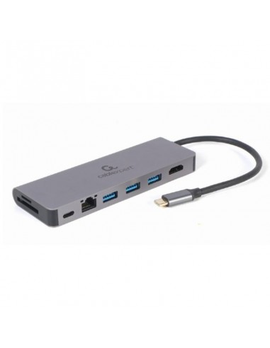 GEMBIRD USB-C multiport avec support PD 100W et HDMI 4K