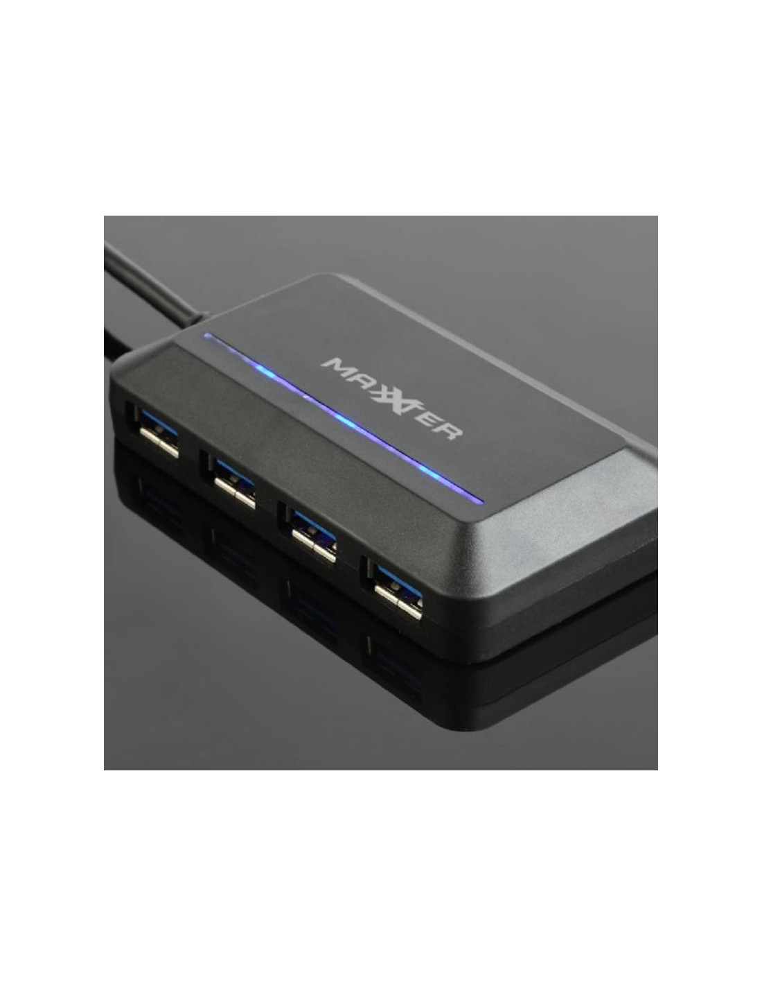 hub usb 3.1 type-c 4 ports adapté aux transferts haute vitesse