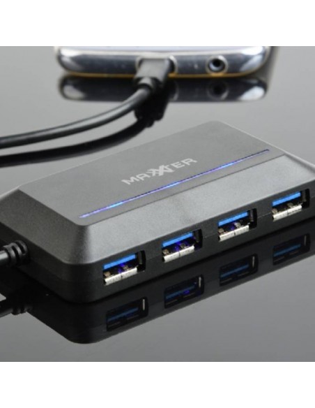 hub usb-c noir gembird conçu pour appareils usb type-c modernes hub usb-c noir gembird conçu pour appareils usb type-c modernes