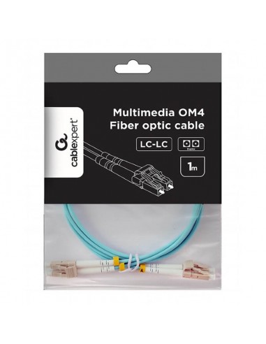 Câble LC à LC GEMBIRD OM4 50/125 pour switch et serveur