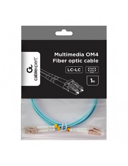 Câble LC à LC GEMBIRD OM4 50/125 pour switch et serveur