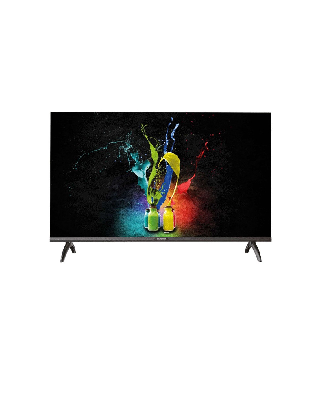 TV 43" Telefunken C7 vue avant Full HD ports HDMI USB