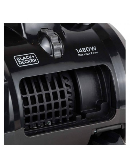 Aspirateur Black + Decker VM1480 maniable et facile à ranger Aspirateur Black + Decker VM1480 maniable et facile à ranger