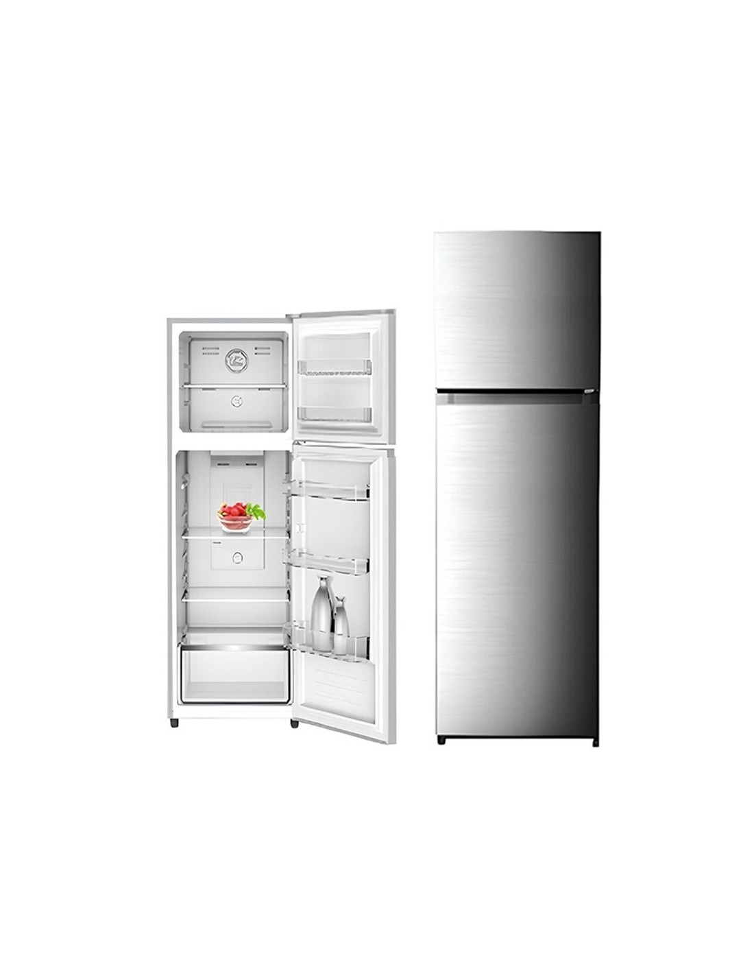 Réfrigérateur SCHNEIDER SCHREF237IX 273L NoFrost inox moderne et pratique