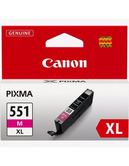 Cartouche couleur magenta Canon CLI-551XL XL longue durée