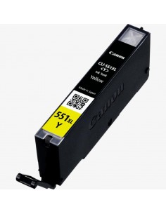 Cartouche Canon CLI551XL Y qualité supérieure pour imprimante PIXMA