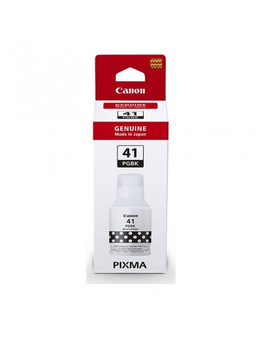 Bouteille d’encre Canon GI-41 noir longue durée 70 ml