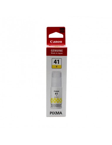 Bouteille encre couleur jaune pour Canon PIXMA G640
