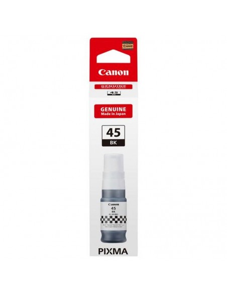 Bouteille encre Canon GI-45BK compatible imprimante domestique