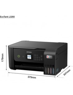Imprimante compacte EPSON EcoTank L3260 multifonction avancée 2