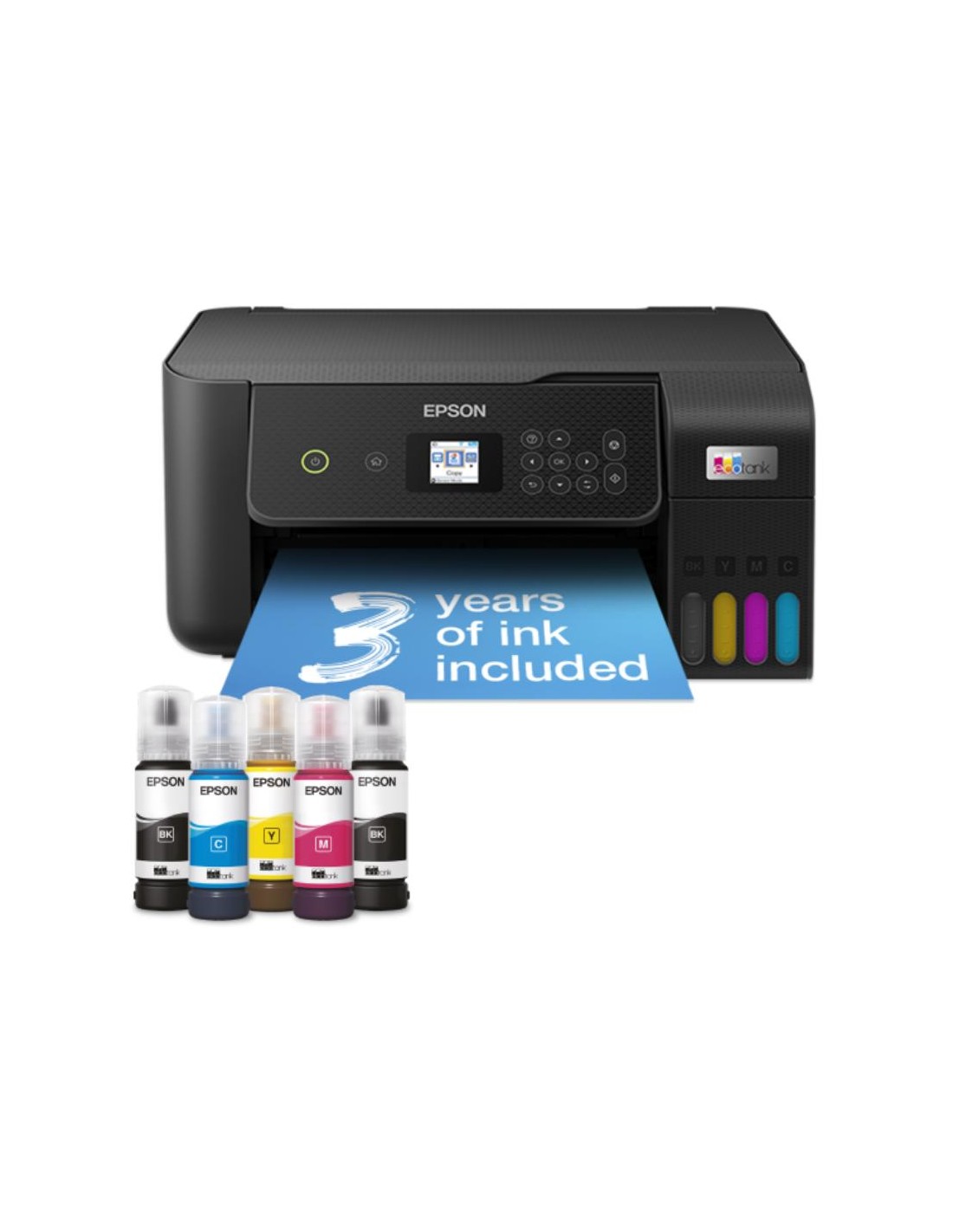 EPSON L3260 Prix Tunisie , Imprimante multifonction EcoTank Couleur compacte