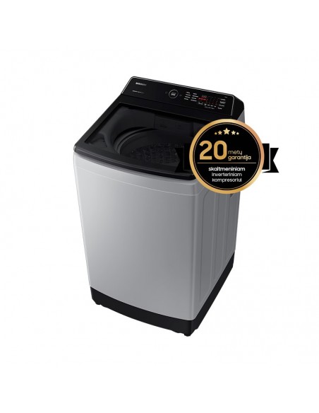 Lave linge Samsung WA11CG5441BYNQ gris élégant