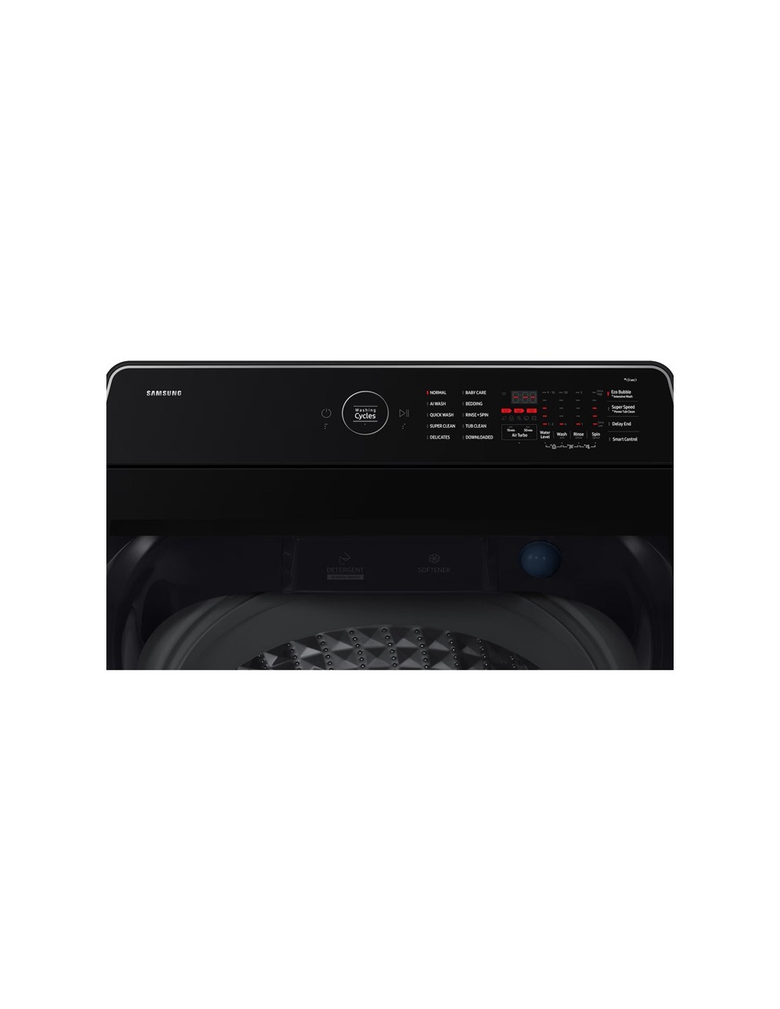 Lave linge top Samsung Digital Inverter Silver