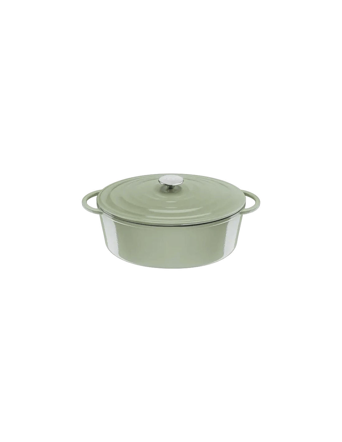 Tefal Lov Cocotte en fonte ovale 34x26 cm pour cuisine familiale