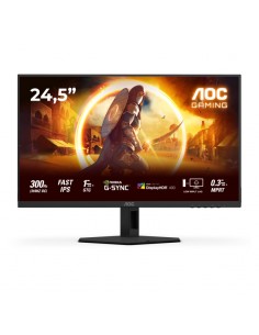 Moniteur AOC noir 24.5 pouces avec résolution Full HD 2