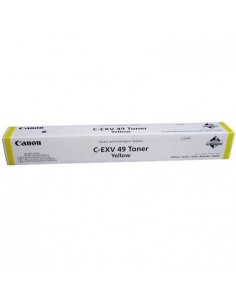 Cartouche originale CANON C-EXV49 pour imprimante couleur Jaune