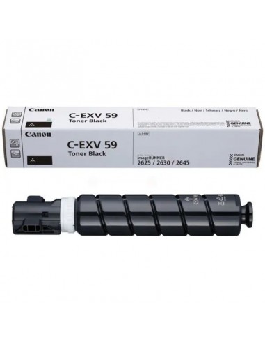 Toner CANON C-EXV 59 noir rendement élevé 30000 pages