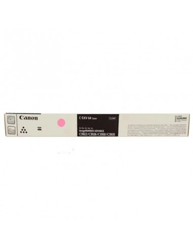 Cartouche originale Canon C-EXV 64 Magenta pour impression longue durée