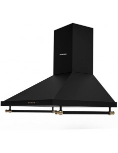 Hotte cuisine 60 cm noire électroménager Kumtel 2