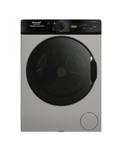 Lave Linge Frontal Inverter BRANDT 12kg BLF124QSBL afficheur digital