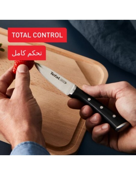 Kit De Couteaux 3 Pièces TEFAL Ice Force avec couteaux ergonomiques